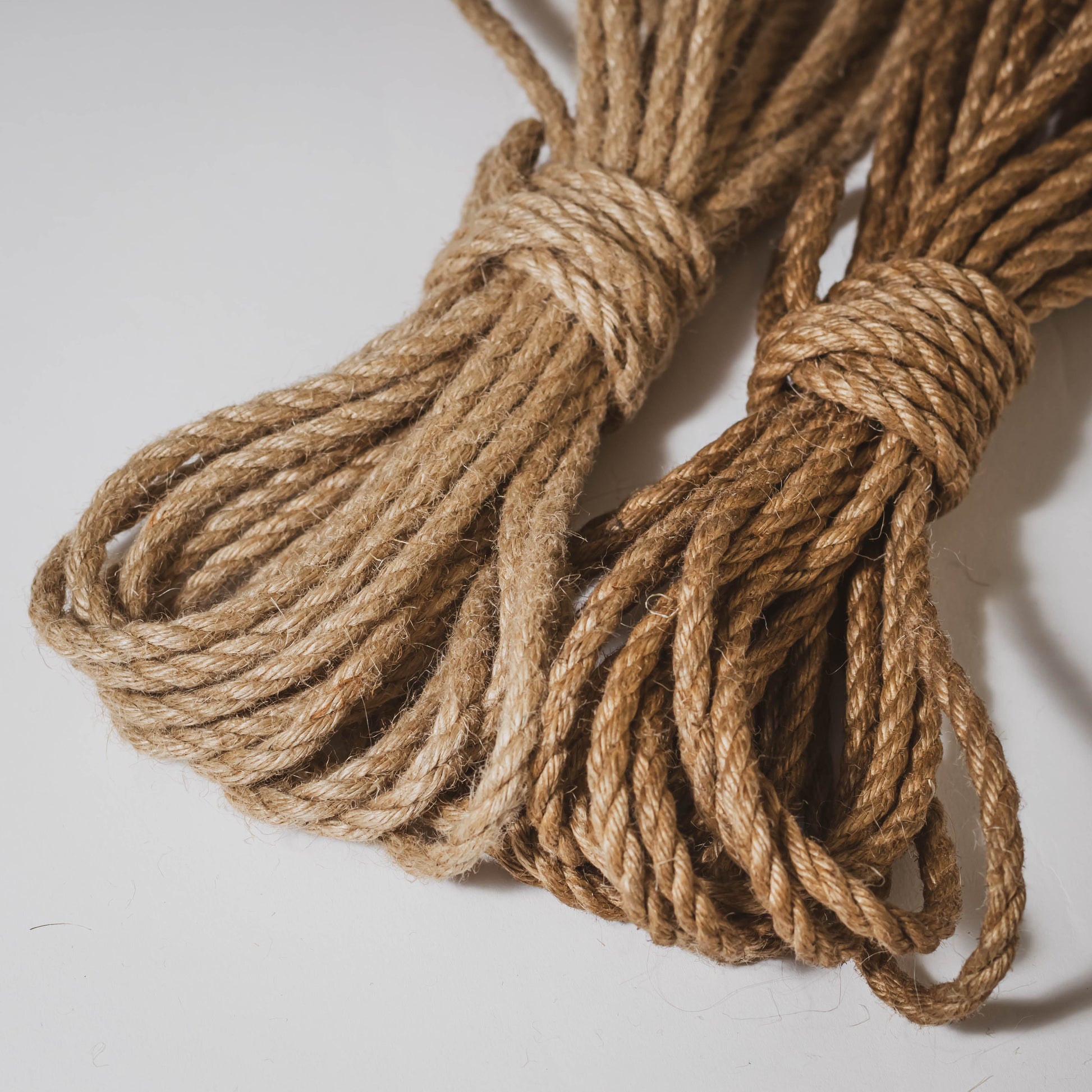 Untreated - 6mm Jute Rope Shibari Rope 